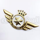 Shining Airlines Senior Pilot Wing Shape Metal Badge Cosplay cosplay costume from Uta no Prince-sama, detail-1