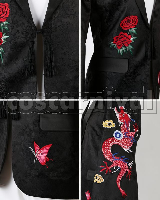 Kurosaki Setsugetsuka Ver.FLOWER Cosplay cosplay costume from Uta no Prince-sama Ranmaru, detail-3