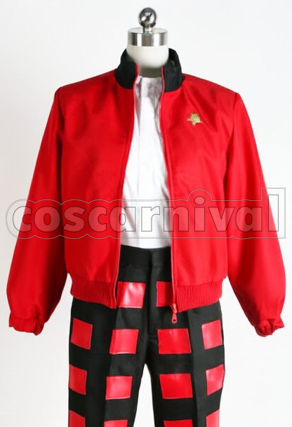 Ren Jinguji Red cosplay costume from Uta no Prince-sama, front view 2