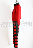 Ren Jinguji Red cosplay costume from Uta no Prince-sama, side view