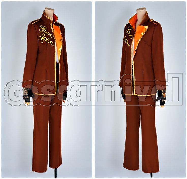 Jinguji Debut Military Uniform Cosplay cosplay costume from Uta no Prince-sama Ren, front view 2