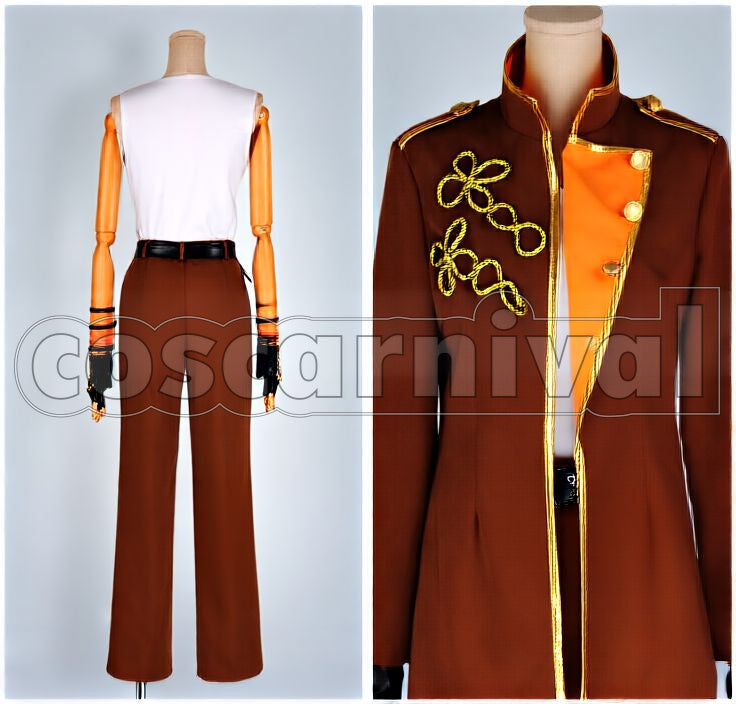 Jinguji Debut Military Uniform Cosplay cosplay costume from Uta no Prince-sama Ren, front view 3