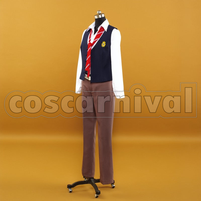 Saotome Academy Class S Ren Jinguji cosplay costume from Uta no Prince-sama, front view 3
