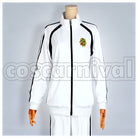 Academy White Jersey Embroidered Back Patch Cosplay cosplay costume from Uta no Prince-sama Saotome, front view 1