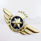 Shining Airlines New Pilot Wing Shape Metal Badge Cosplay cosplay costume from Uta no Prince-sama, detail-1