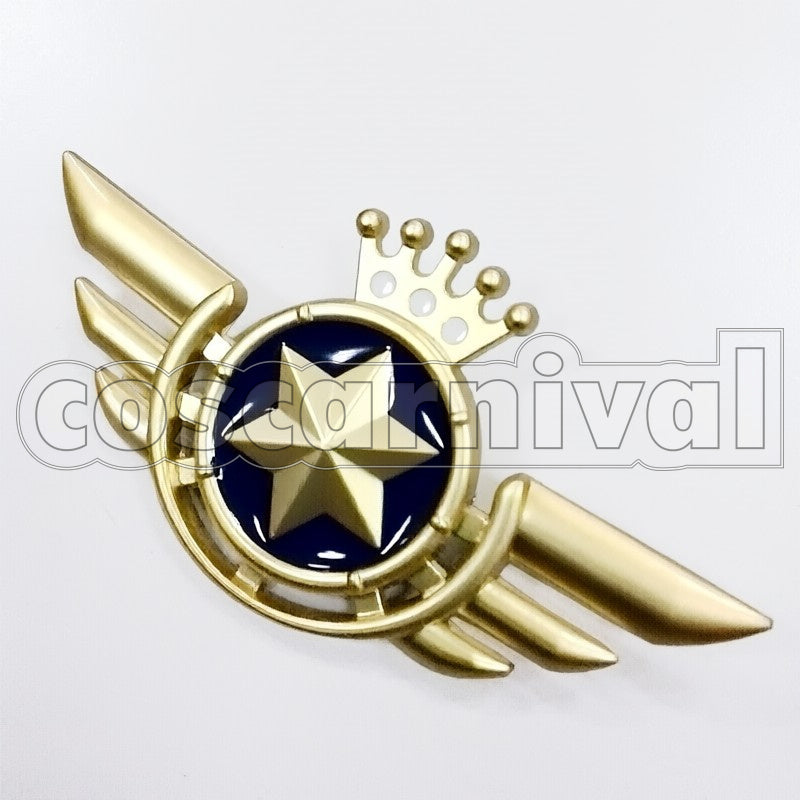 Shining Airlines New Pilot Wing Shape Metal Badge Cosplay cosplay costume from Uta no Prince-sama, detail-1