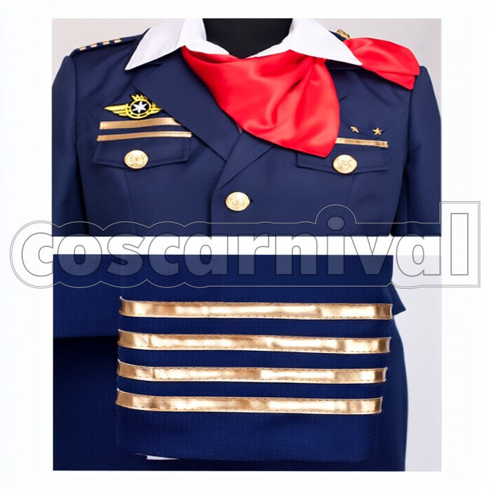 Shining Airlines Ringo Tsukimiya cosplay costume from Uta no Prince-sama, detail-1