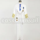 Maji LOVE 2000 White Badge Tokiya Ichinose cosplay costume from Uta no Prince-sama, front view