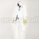 Maji LOVE 2000 White Badge Masato Hijirikawa cosplay costume from Uta no Prince-sama, side view