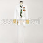 Maji LOVE 2000 White Badge Natsuki Shinomiya cosplay costume from Uta no Prince-sama, front view