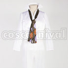 Maji LOVE 2000 White Badge Ren Jinguji cosplay costume from Uta no Prince-sama, front view 2