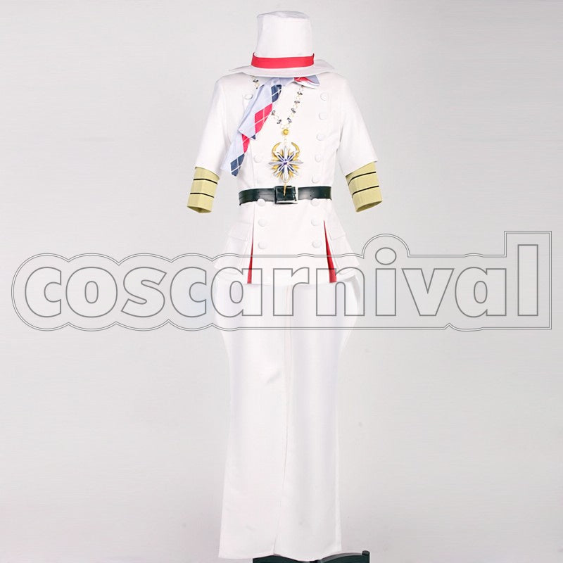 Maji LOVE 2000 White Badge Sho Kurusu cosplay costume from Uta no Prince-sama, front view
