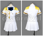 Maji LOVE 2000 Haruka Nanami White Military cosplay costume from Uta no Prince-sama, front view
