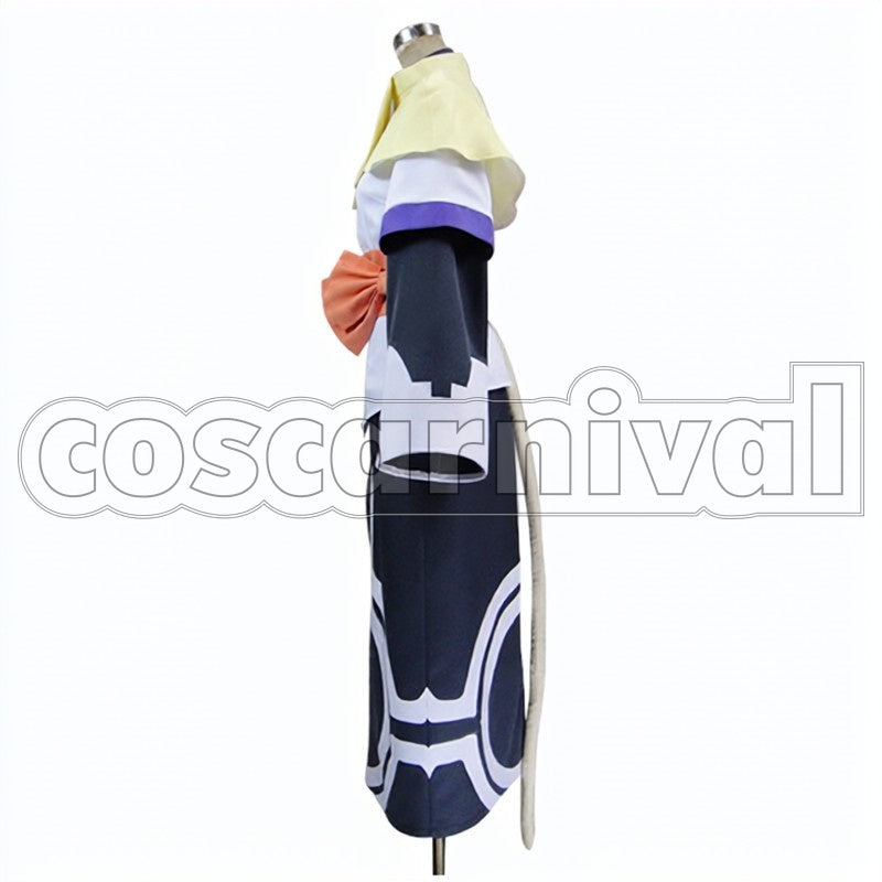 Faces Kuon cosplay costume from Utawarerumono: The False, side view