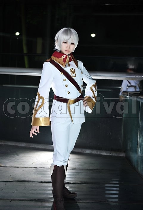 L-elf cosplay costume from Valvrave the Liberator, front view 2