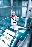 L-elf cosplay costume from Valvrave the Liberator, front view 3