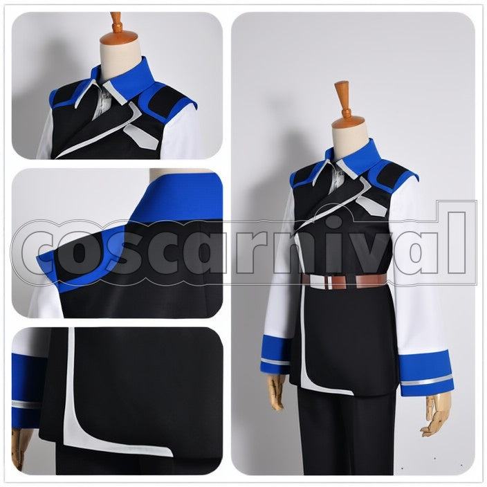 Q-vier Inuzuka cosplay costume from Valvrave the Liberator, front view 2