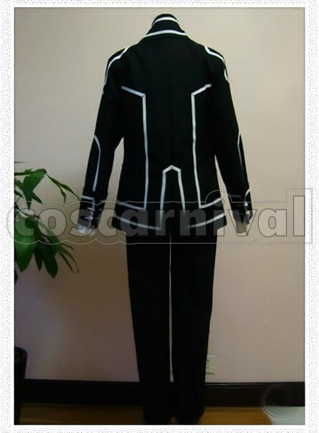 Class Male cosplay costume from Vampire Knight Day, back view