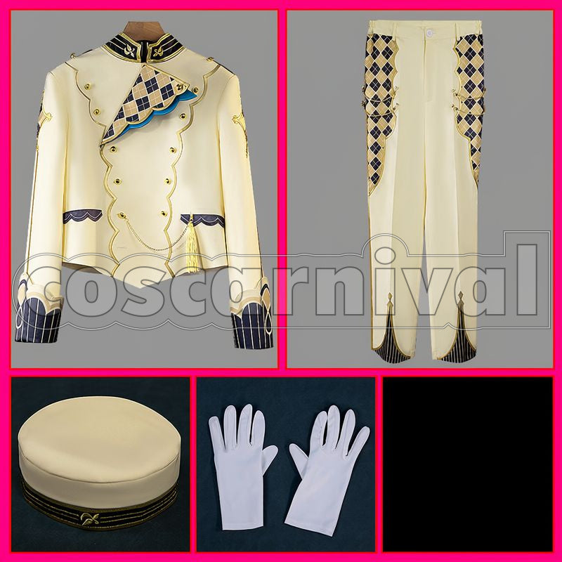 Male A Vanilla Color Collaboration Shared Outfit Cosplay cosplay costume from Virtual YouTuber, set view