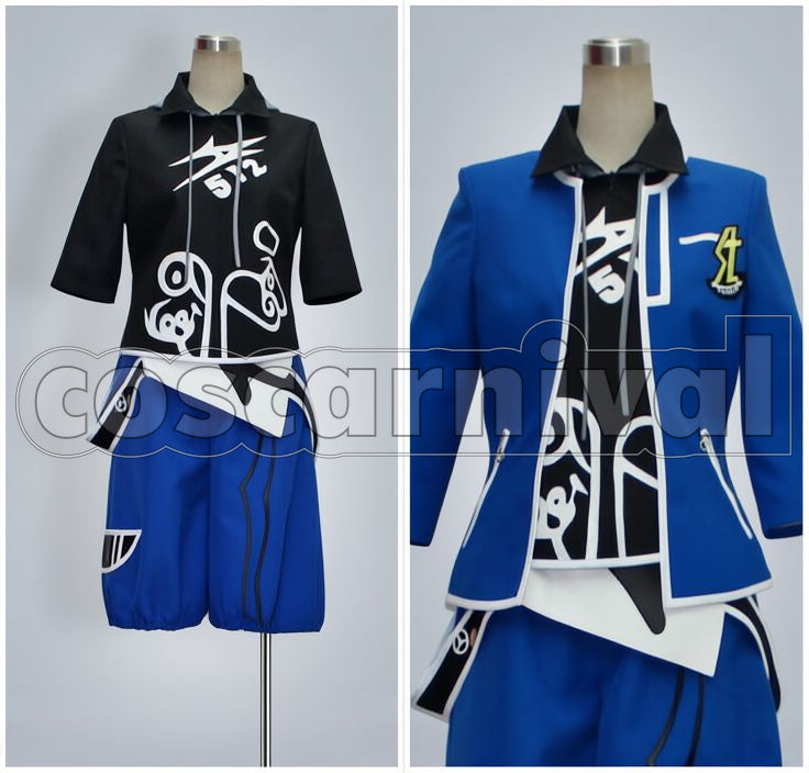 Sendo Shiritsu Seitei Gakuen School Uniform Cosplay cosplay costume from VitaminX Kiyoharu, front view 3