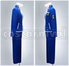 Makabe Shiritsu Seitei Gakuen School Uniform Cosplay cosplay costume from VitaminX Tsubasa, side view