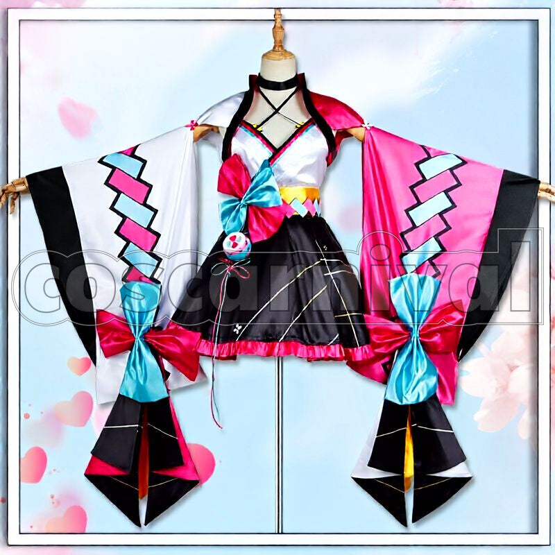 Miku Magical Mirai 2020 Cosplay cosplay costume from Vocaloid Hatsune, front view 2