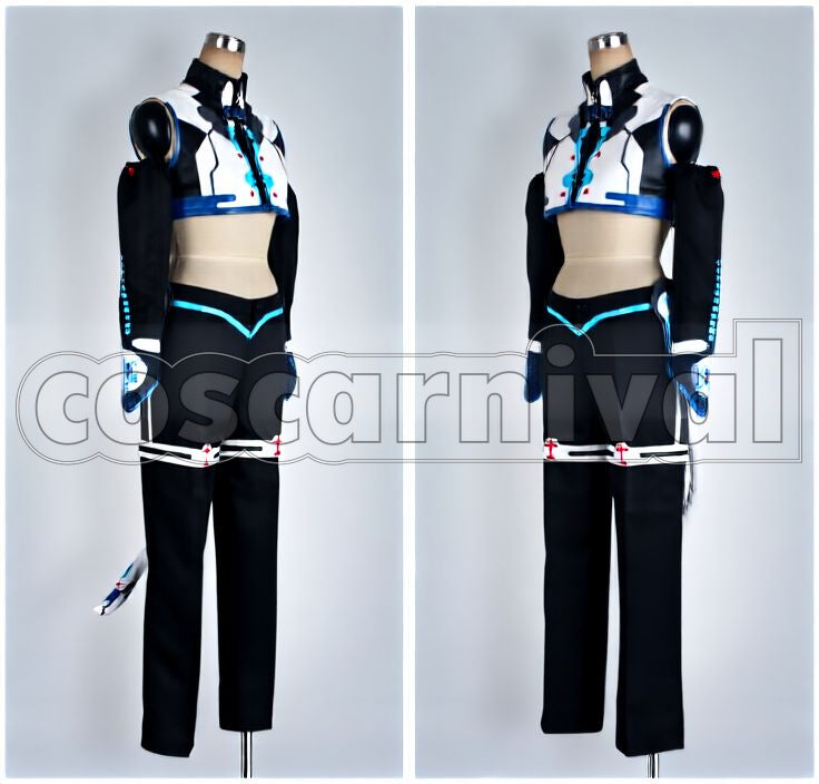 Project DIVA 2nd Neko Cyber Cosplay cosplay costume from Vocaloid KAITO, detail-2