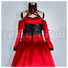 Evil Food Eater Conchita Cosplay cosplay costume from Vocaloid MEIKO, front view 1