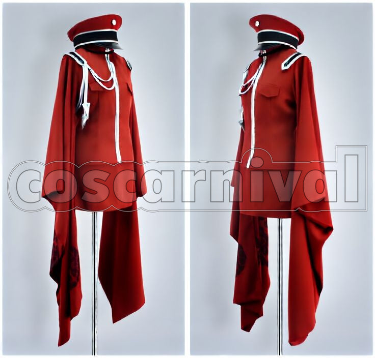 Senbonzakura Cosplay cosplay costume from Vocaloid MEIKO, side view