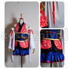 Hana no Mai GUMI cosplay costume from Vocaloid, front view 2