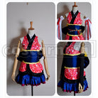 Hana no Mai GUMI cosplay costume from Vocaloid, front view 4