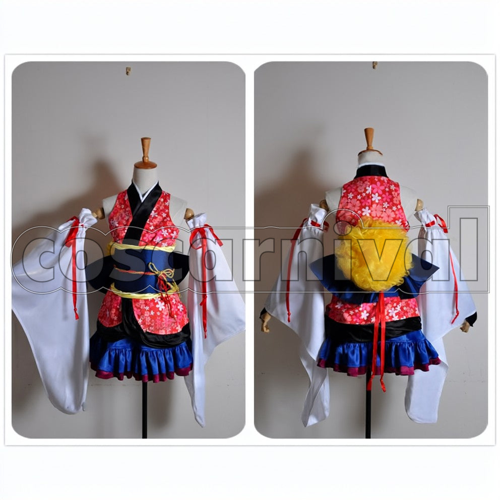 Hana no Mai GUMI cosplay costume from Vocaloid, front view