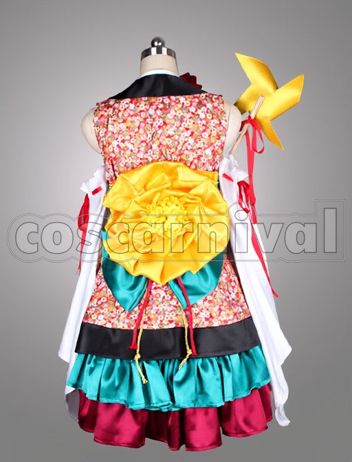GUMI Hana no Mai Kimono cosplay costume from Vocaloid, back view