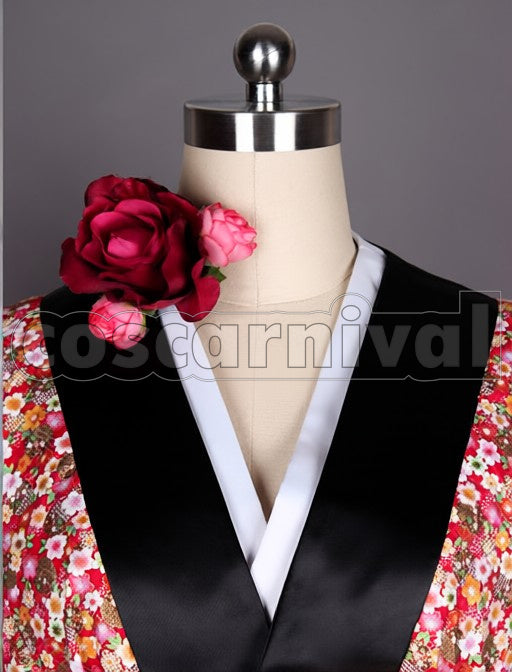 GUMI Hana no Mai Kimono cosplay costume from Vocaloid, detail-4