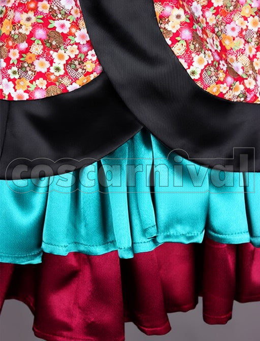 GUMI Hana no Mai Kimono cosplay costume from Vocaloid, detail-6