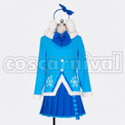 Wonder Festival 2012 cosplay costume from Vocaloid Snow Miku, front view