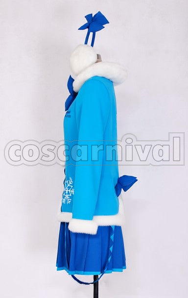 Wonder Festival 2012 cosplay costume from Vocaloid Snow Miku, side view 2