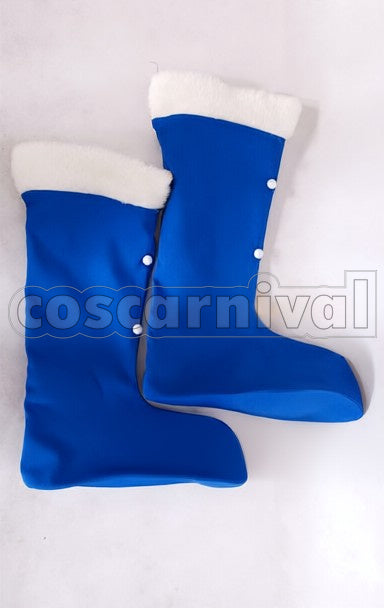 Wonder Festival 2012 cosplay costume from Vocaloid Snow Miku, side view 3