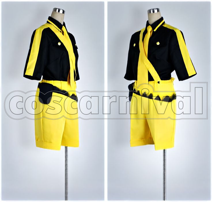 Rin Love is War Full Set Cosplay cosplay costume from VOCALOID2 Kagamine, front view 2