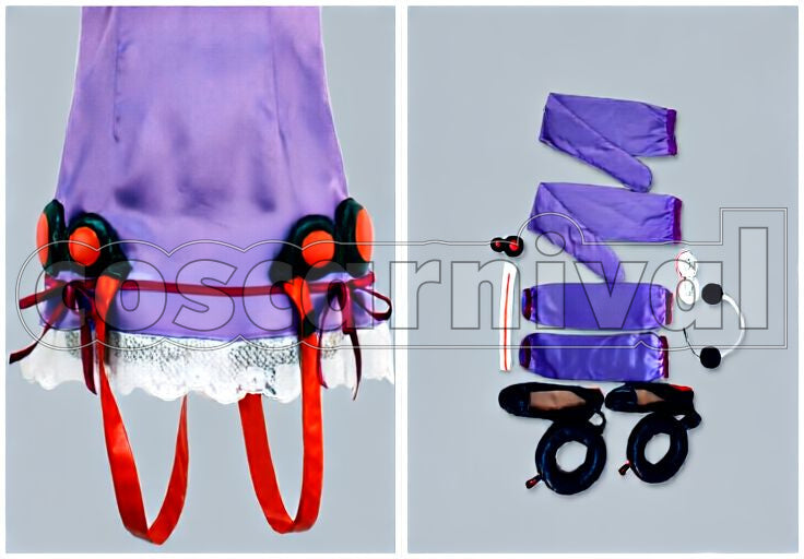 Yukari Cosplay cosplay costume from VOCALOID3 Yuzuki, set view