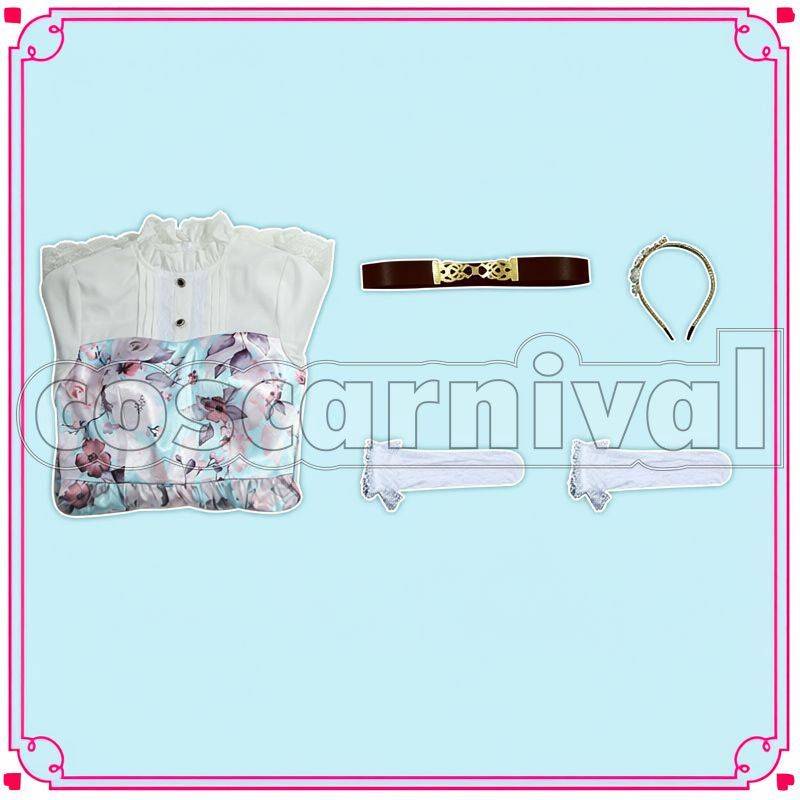 Ema New Outfit Cosplay cosplay costume from VSPO! Aizawa, set view