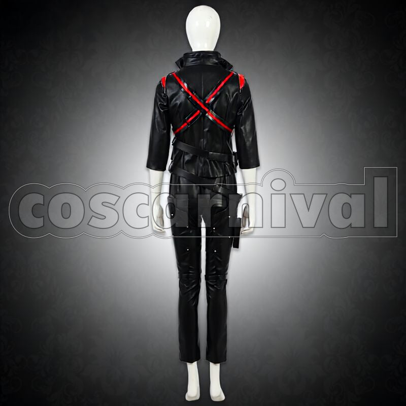 Games Day Outfit Cosplay cosplay costume from VTuber Kuzuha, back view 2