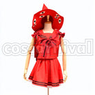 Great Blue Sea Wadanohara Red cosplay costume from Wadanohara and the, front view
