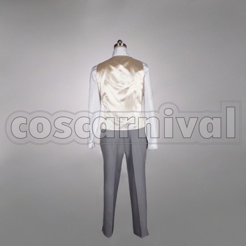 Takahiro Mizuno cosplay costume from Walkure Romanze, back view 2
