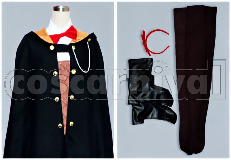 Fortune Lulu Cosplay cosplay costume from Wand of, set view 2