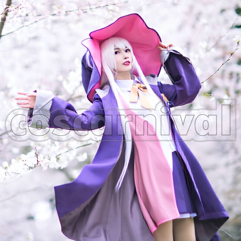 Elaina Cosplay cosplay costume from Wandering Witch, front view 1