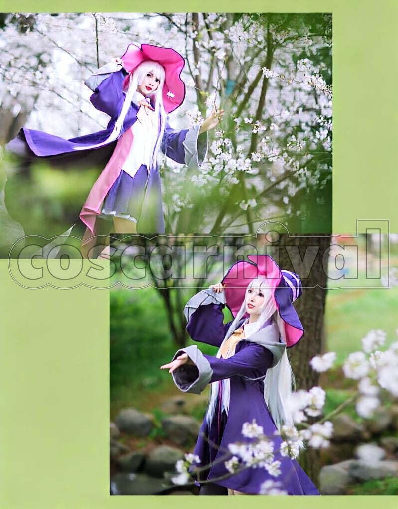 Elaina Cosplay cosplay costume from Wandering Witch, front view 7