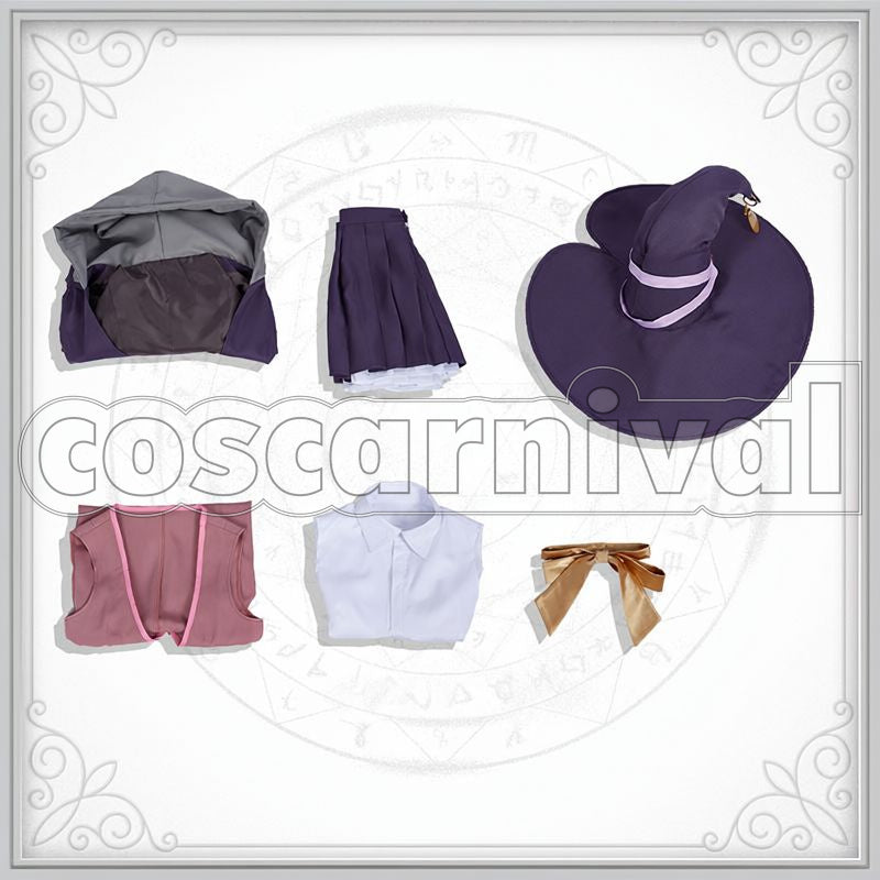 Elaina Cosplay cosplay costume from Wandering Witch, set view