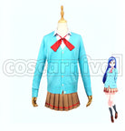 Learn Fumino Furuhashi Cosplay cosplay costume from We Never, front view 2