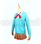 Learn Fumino Furuhashi Cosplay cosplay costume from We Never, front view 3
